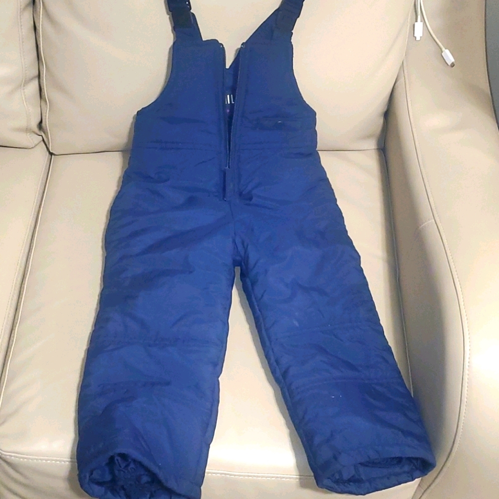 Big chill navy blue snow pants ski suit size 3T